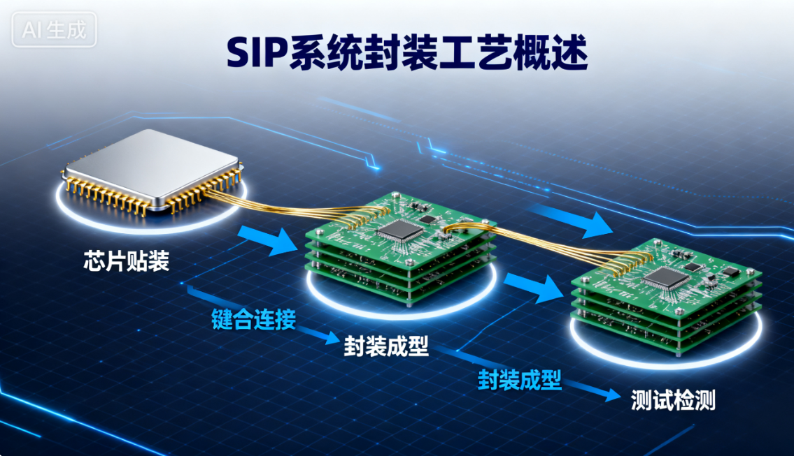 SIP系統封裝工藝全流程分析及合明科技SIP系統封裝清洗介紹