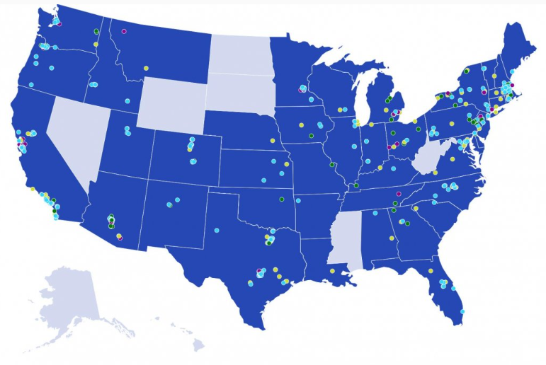 美國半導體生態系統地圖